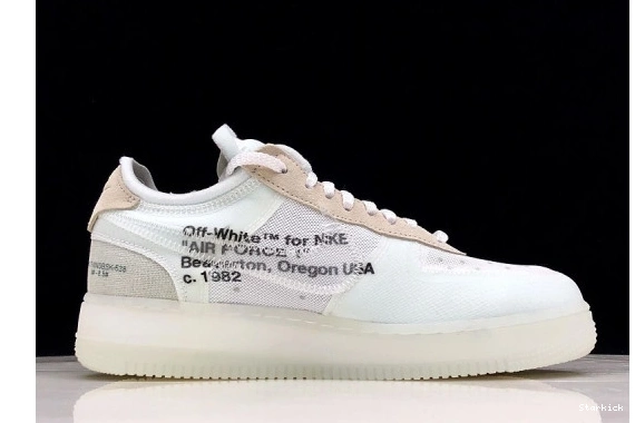 O-W Mens Low 1 Force Air AO4606-100 Nike 1111